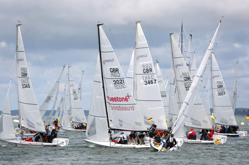 The sun comes out for racing on Thursday at Skandia Cowes Week photo copyright onEdition taken at  and featuring the SB20 class