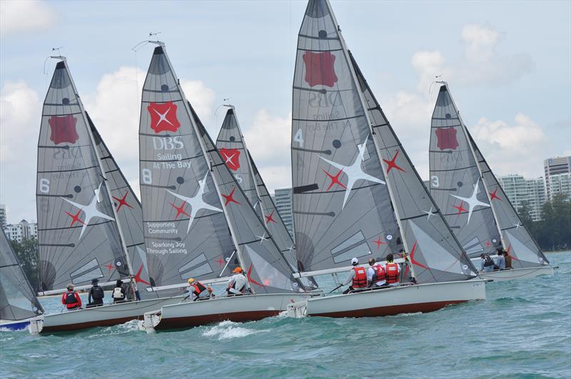 SB20 Asian Grand Slam & Asia Pacific Championships practice day photo copyright Singapore Sailing Federation taken at ONE15 Marina Club and featuring the SB20 class