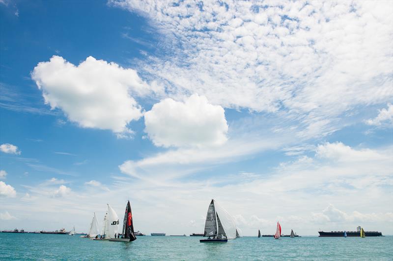 SB20 Asian Grand Slam & Asia Pacific Championships day 3 photo copyright Siaw Woon Chon taken at ONE15 Marina Club and featuring the SB20 class