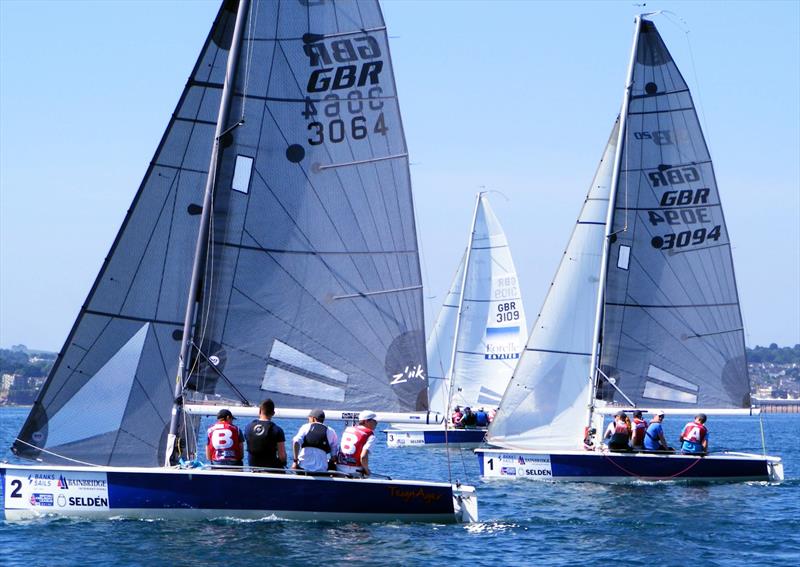 British Keelboat League in Torbay - photo © Nigel Vick