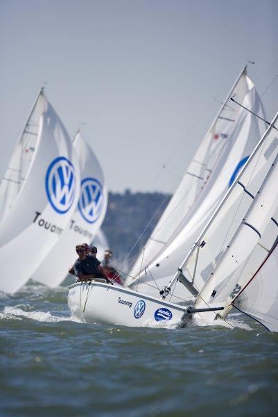 Day 2 of Skandia Cowes Week photo copyright Richard Langdon / www.oceanimages.co.uk taken at  and featuring the SB20 class