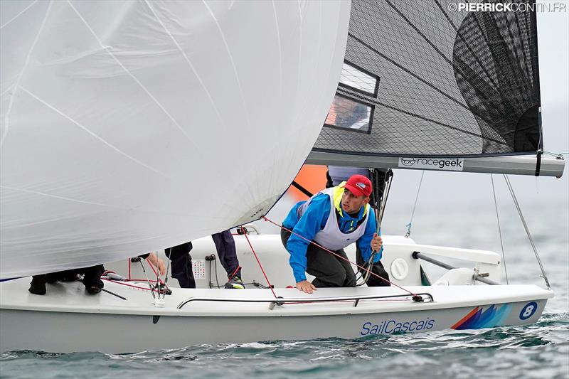 2019 SB20 World Championship day 1 photo copyright Pierrick Contin taken at COYCH Hyeres and featuring the SB20 class