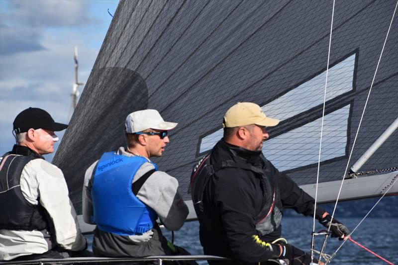 Mind Games (Phil Reid, Rohan Langford and Sam Ibbott) winner on performance handicap in the SB20 Pre-Christmas Summer Pennant Series photo copyright Jane Austin taken at Derwent Sailing Squadron and featuring the SB20 class