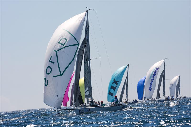 SB20 World Championship at Cascais day 4 - photo © Neuza Aires Pereira