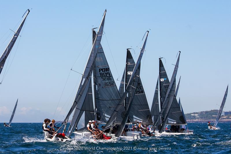 SB20 World Championship at Cascais day 4 - photo © Neuza Aires Pereira