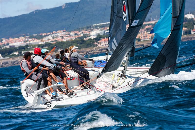 SB20 World Championship at Cascais day 4 - photo © Neuza Aires Pereira