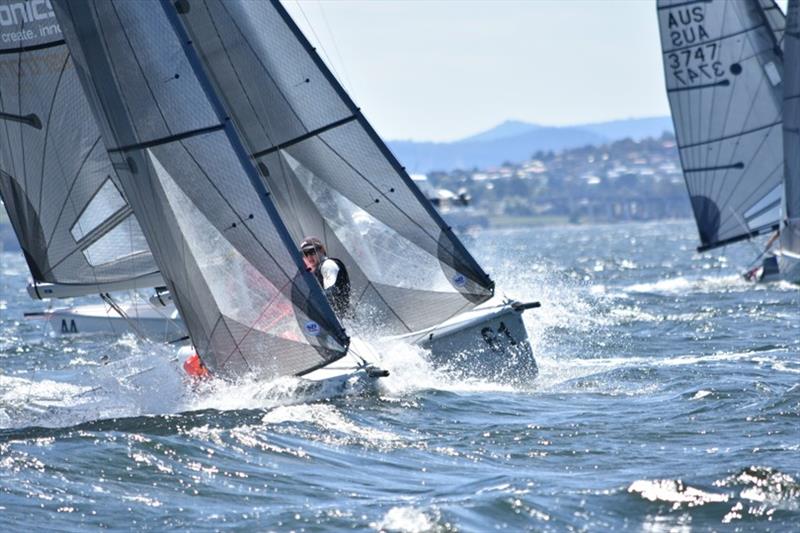2018 SB20 Australian Championship - Day 2 photo copyright Jane Austin taken at Derwent Sailing Squadron and featuring the SB20 class
