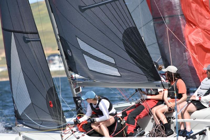 2018 SB20 Australian Championship - Day 2 photo copyright Jane Austin taken at Derwent Sailing Squadron and featuring the SB20 class