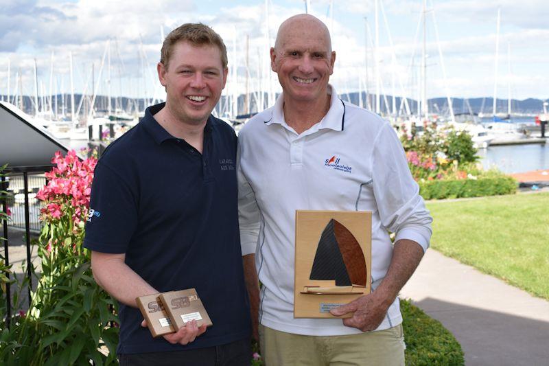 Karabos at the 2018 SB20 Australian Championship photo copyright Jane Austin taken at Derwent Sailing Squadron and featuring the SB20 class