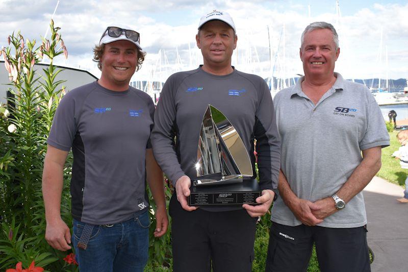 Export Roo win the 2018 SB20 Australian Championship photo copyright Jane Austin taken at Derwent Sailing Squadron and featuring the SB20 class