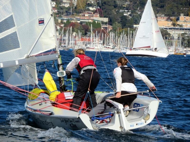 Felicity Allison and Jill Abel will race the SB20, Cook Your Own Dinner, in Division 4 (spinnaker) of the DSS Short-Handed Series, a five day series starting on Sunday photo copyright Peter Campbell taken at Derwent Sailing Squadron and featuring the SB20 class