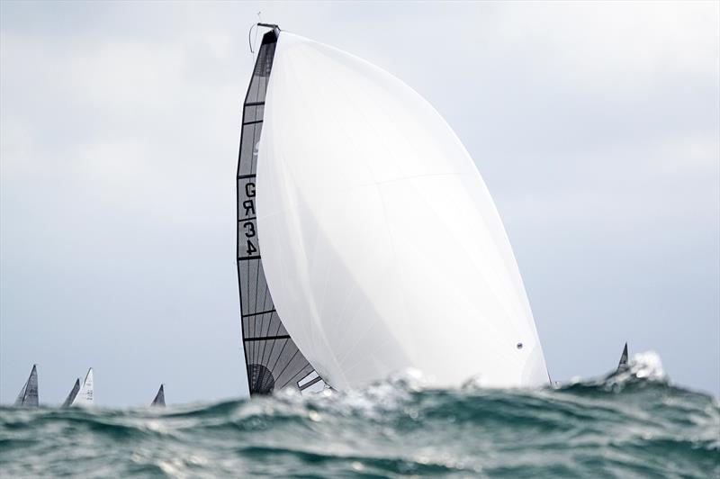 2019 SB20 World Championship day 2 photo copyright Pierrick Contin taken at COYCH Hyeres and featuring the SB20 class