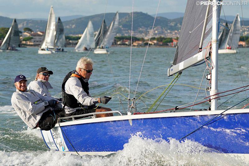 2019 SB20 World Championship day 4 photo copyright Pierrick Contin / www.pierrickcontin.com taken at COYCH Hyeres and featuring the SB20 class