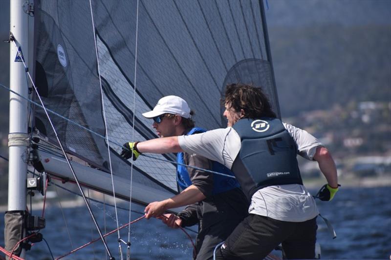 Rohan Langford and Will Sargent on Mind Games - SB20 Showdown Regatta - photo © Jane Austin