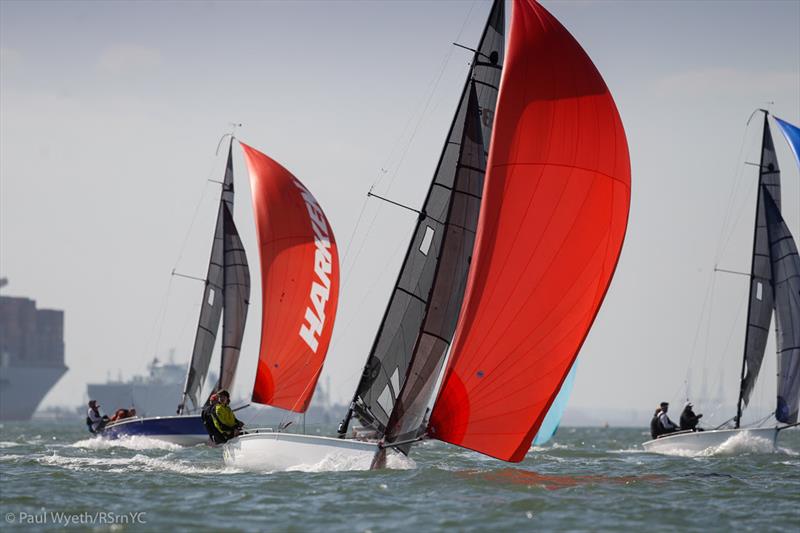 2021 Champagne Charlie June Regatta photo copyright Paul Wyeth / RSrnYC taken at Royal Southern Yacht Club and featuring the SB20 class