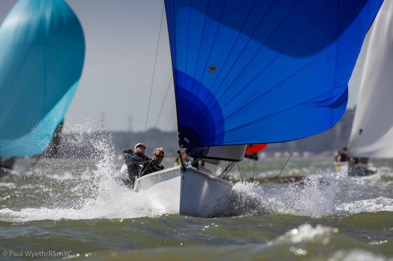 Champagne Charlie June Regatta, final day photo copyright Paul Wyeth / RSrnYC taken at Royal Southern Yacht Club and featuring the SB20 class