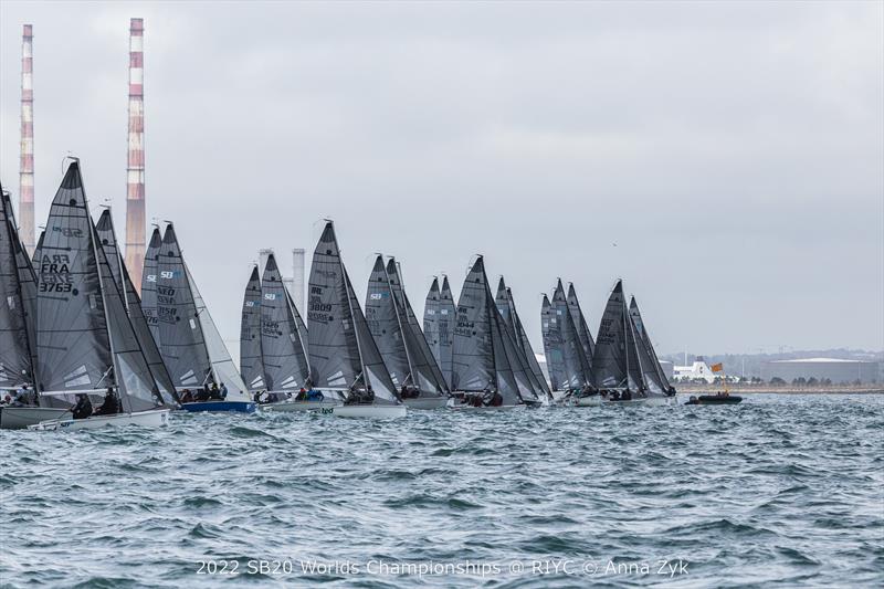 2022 SB20 Worlds at Dun Loughaire day 4 - photo © Anna Zykova