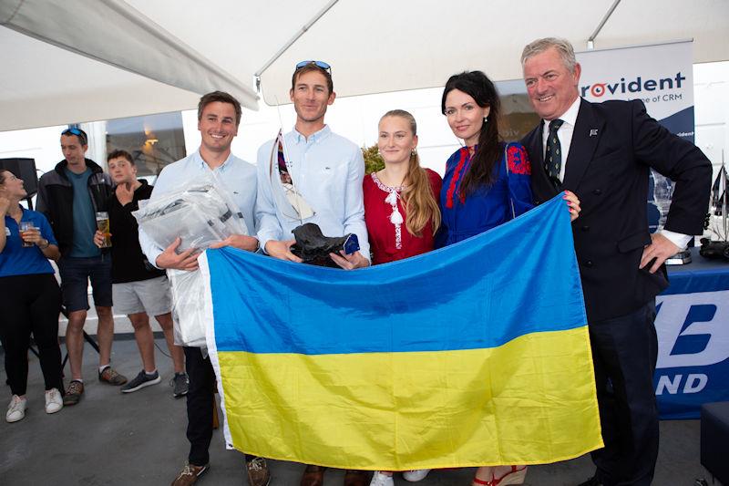2022 SB20 Worlds at Dun Loughaire prize giving - photo © Anna Zykova