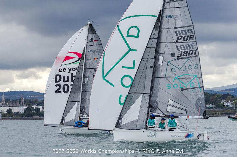 2022 SB20 Worlds at Dun Loughaire day 5 - photo © Anna Zykova