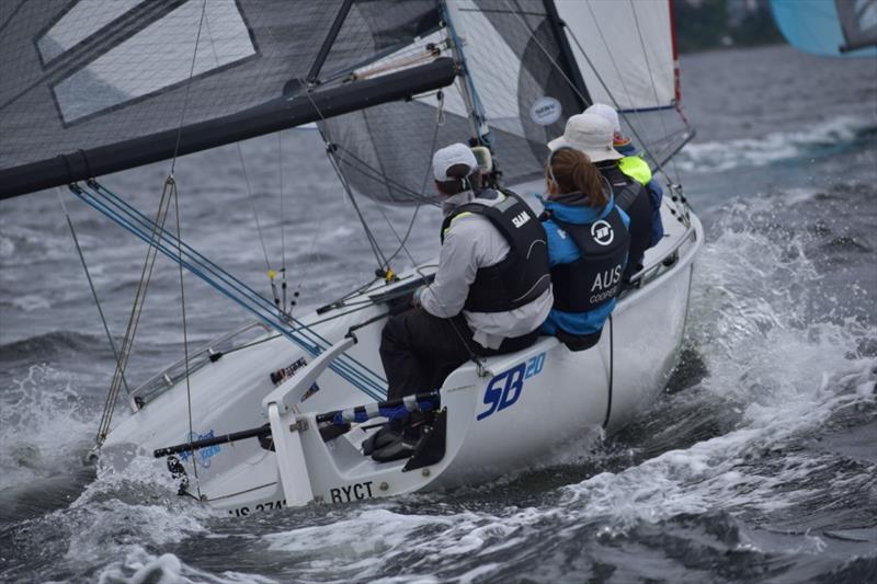 Obi Kenobi has been the only boat to take a race of Ares Racing Team in the SB20 Australian Championship in Hobart - photo © Jane Austin