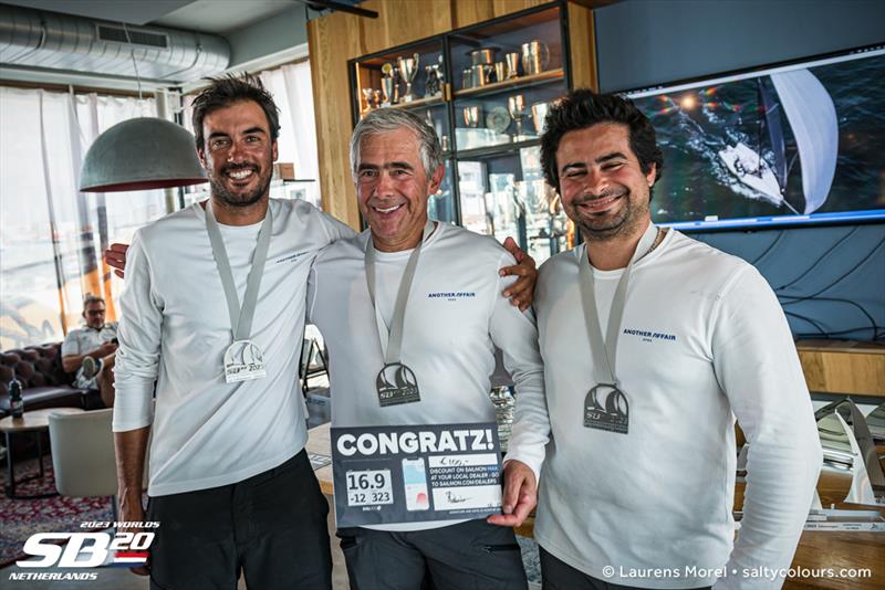 2nd overall Corinthian winners - SB20 World Championships - photo © Laurens Morel