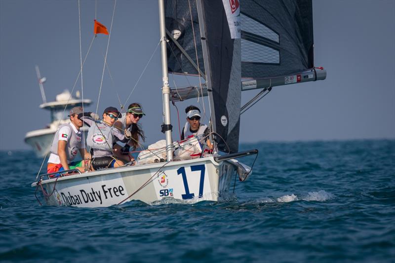 2023 SB20 Middle East Championships, day 2 - photo © Dubai Offshore Sailing Club