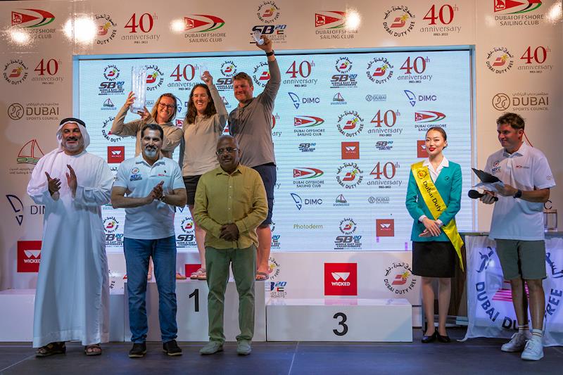 Women's Trophy - Dubai Duty Free SB20 Sailing Middle East Championships - photo © DOSC