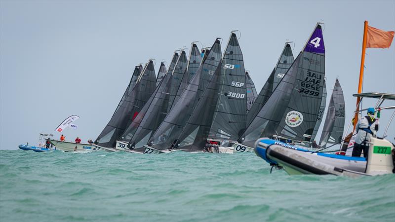 2024 SB20 Asia Pacific Championships day 2 - photo © Dubai Offshore Sailing Club