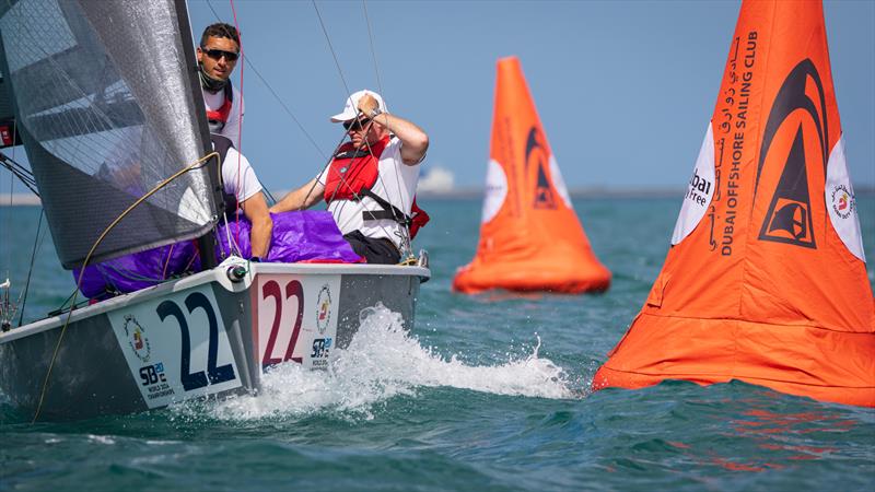 SB20 World Championships day 2 photo copyright Mikey Brignall / DOSC / DDF SB20 Worlds taken at Dubai Offshore Sailing Club and featuring the SB20 class