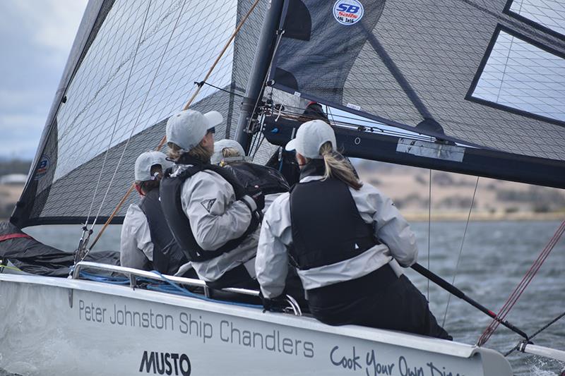 Cook Your Own Dinner in the 2024 SB20 Australian National Championship photo copyright Jane Austin taken at Port Dalrymple Yacht Club and featuring the SB20 class