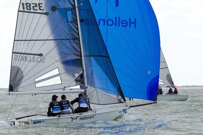 All set for racing at the SB20 Europeans 2025 in Ostend, Belgium - photo © Anna Zyk