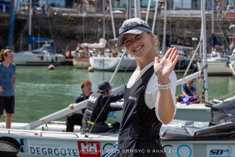 All set for racing at the SB20 Europeans 2025 in Ostend, Belgium - photo © Anna Zyk