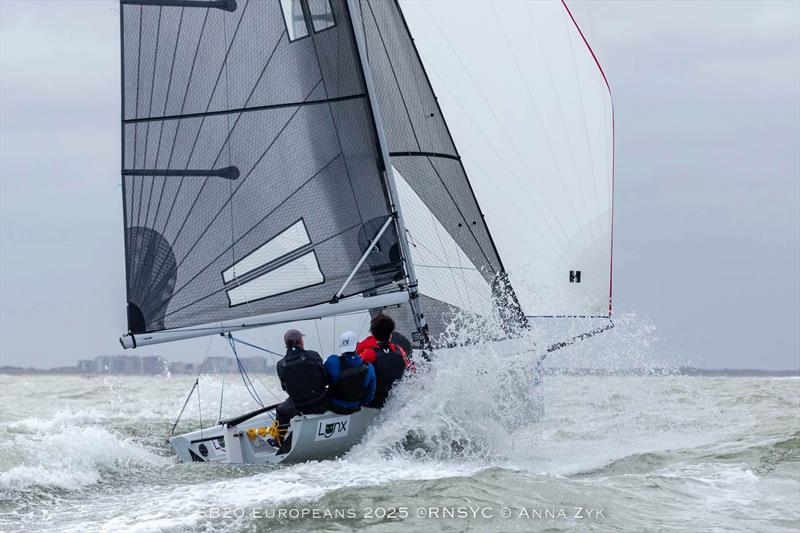 SB20 Europeans 2025 in Ostend, Belgium - Day 3 photo copyright Anna Zyk taken at Royal North Sea Yacht Club and featuring the SB20 class