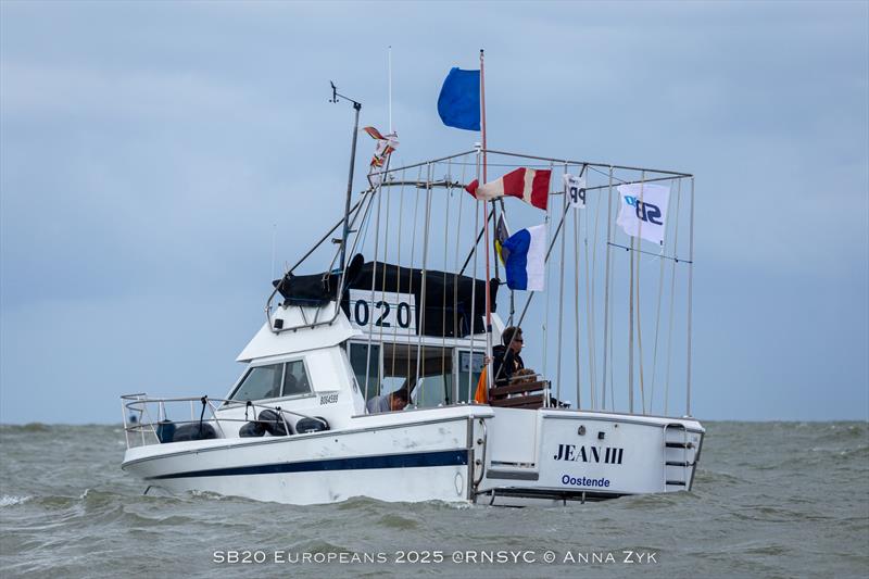 SB20 Europeans 2025 in Ostend, Belgium - Day 4 photo copyright Anna Zyk taken at Royal North Sea Yacht Club and featuring the SB20 class