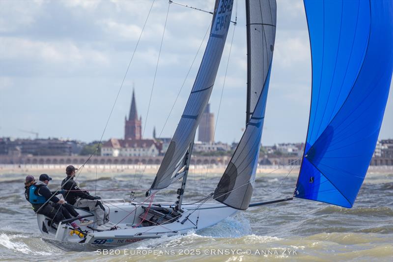 SB20 Europeans 2025 in Ostend, Belgium - Day 4 photo copyright Anna Zyk taken at Royal North Sea Yacht Club and featuring the SB20 class