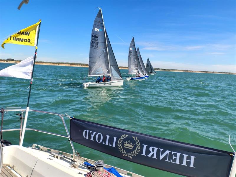 Henri-Lloyd Warsash Spring Championship Weekend 2 photo copyright Warsash SC taken at Warsash Sailing Club and featuring the SB20 class