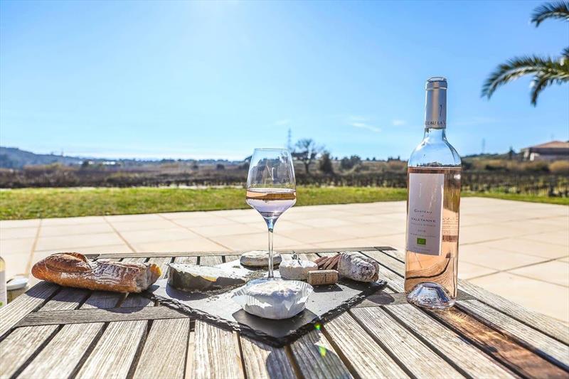 Chateau de Valetanne - vineyard partner to the SB20 World Championship - photo © Chateau de Valetanne