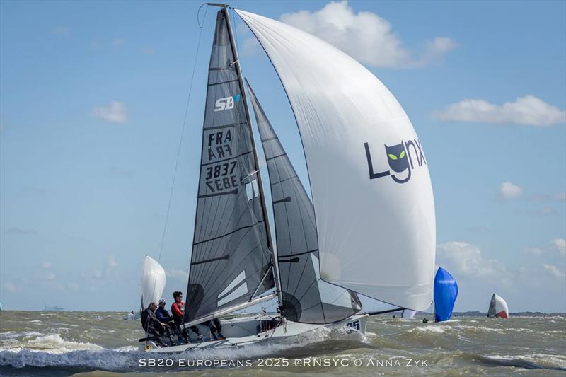 Lynx at the SB20 Europeans 2025 - photo © Anna Zyk
