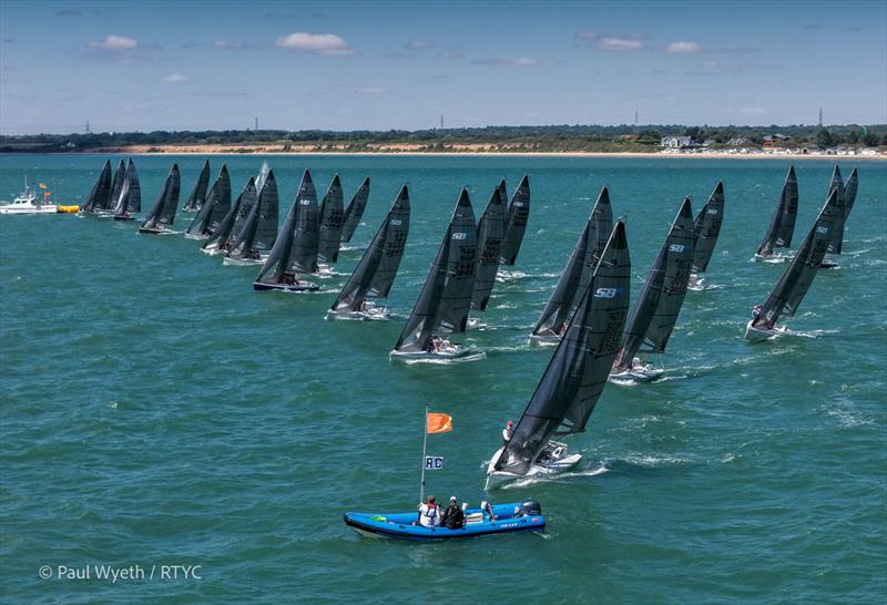 Rovika SB20 Open UK National Championship at Cowes - photo © Paul Wyeth / www.pwpictures.com