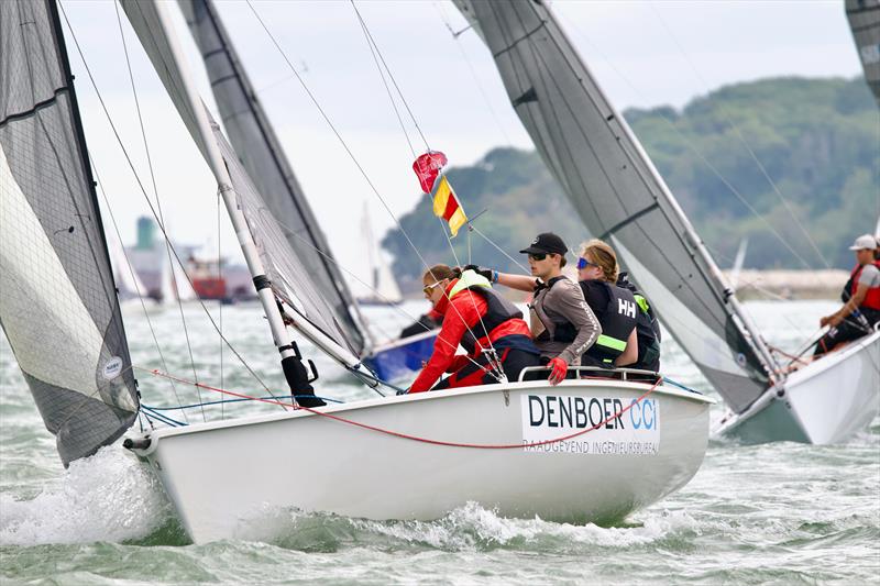 North Sails Cowes Week Day 4 photo copyright Tom Hicks / www.solentaction.com taken at Cowes Combined Clubs and featuring the SB20 class