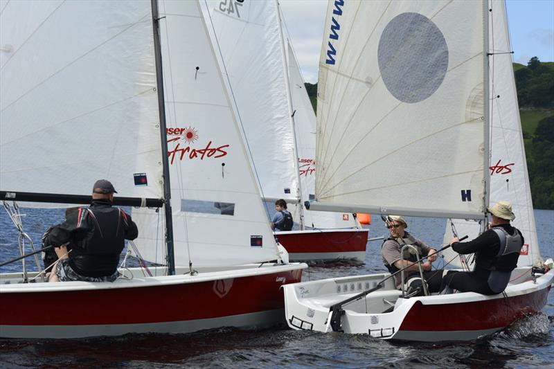 Stratos nationals at Bala photo copyright John Hunter taken at Bala Sailing Club and featuring the Laser Stratos class