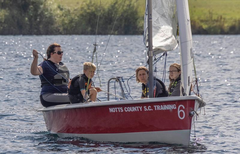 Discover sailing at Notts County Sailing Club photo copyright David Eberlin taken at Notts County Sailing Club and featuring the Laser Stratos class