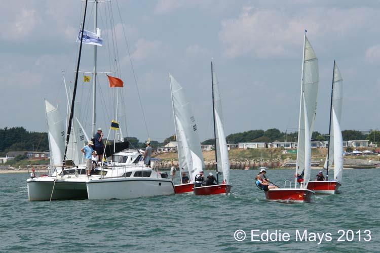 Stratos nationals at Warsash photo copyright Eddie Mays taken at Warsash Sailing Club and featuring the Laser Stratos class