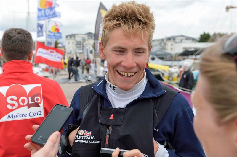 Artemis Offshore Academy sailor Will Harris took his second rookie title at the second Figaro championship of 2016 photo copyright Christophe Favreau taken at  and featuring the Figaro class