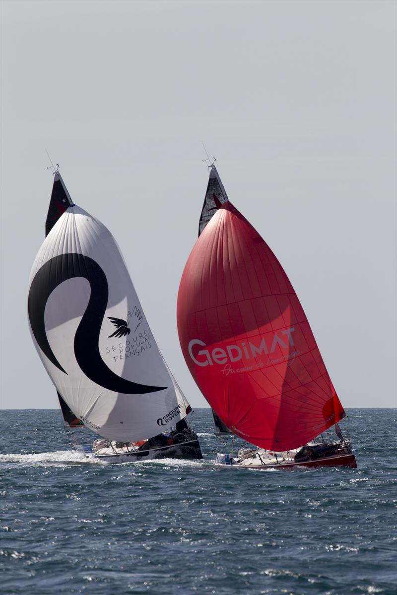 La Solitaire URGO Le Figaro Stage 1 photo copyright Alexis Courcoux taken at  and featuring the Figaro class