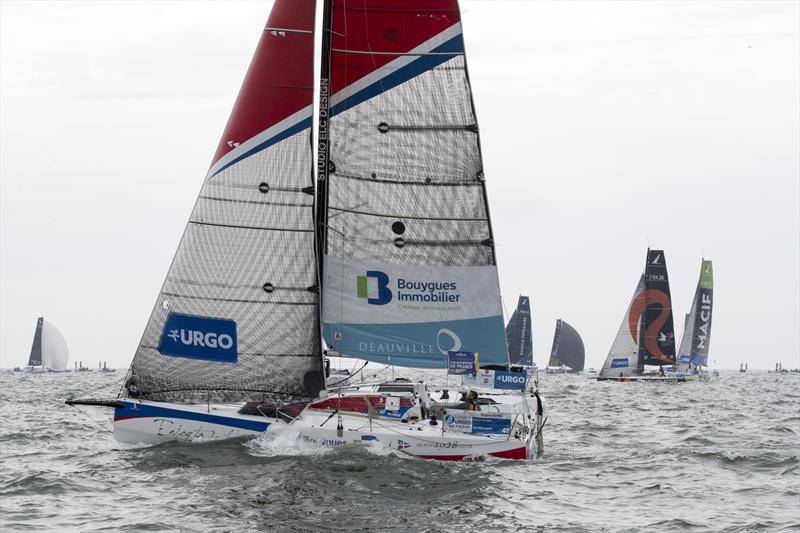Solitaire URGO Le Figaro Leg 1 starts - photo © Alexis Courcoux