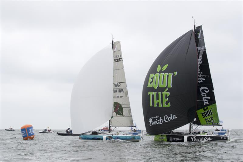 Solitaire URGO Le Figaro Leg 1 starts - photo © Alexis Courcoux