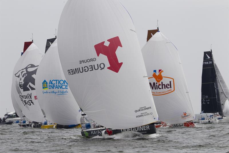 Solitaire URGO Le Figaro Leg 1 starts - photo © Alexis Courcoux