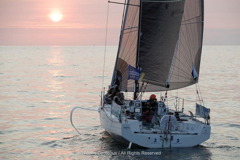 Leg 1 - 50th La Solitaire URGO Le Figaro photo copyright Alexis Courcoux taken at  and featuring the Figaro class