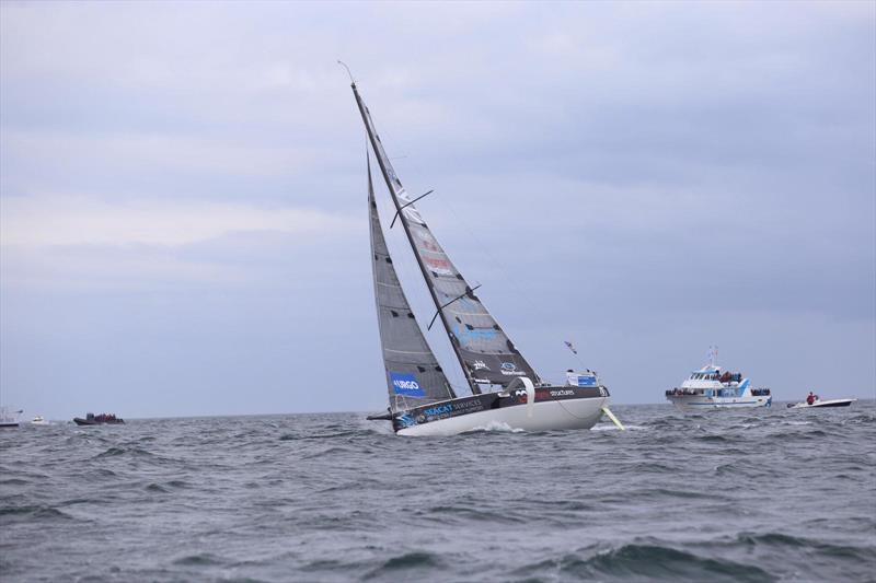 Solitaire Urgo Le Figaro 2019 Stage 3 start - photo © Thomas Deregnieaux / Alan Roberts Racing